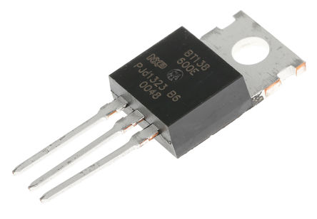 WeEn Semiconductors Co., Ltd - BT138-600E,127 - NXP BT138-600E,127 ˫ɿع迪Ԫ, 12A, 600Vֵ, 25mA 1.5V, 3 TO-220ABװ		