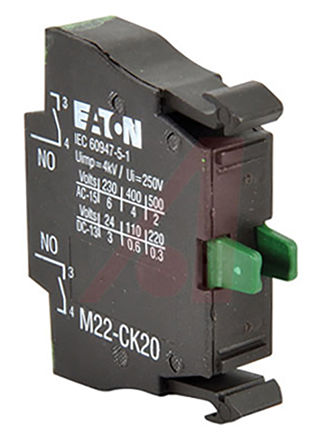 Eaton - M22-CK20 - Eaton M22 ϵ Ӵ M22-CK20, 2 , ʽɼнӶ		