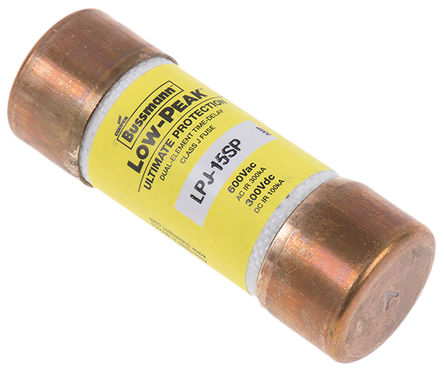Cooper Bussmann - LPJ-15SP - Cooper Bussmann T۶ٶ 15A ʽ۶ LPJ-15SP, 0.81 x 2.25in		