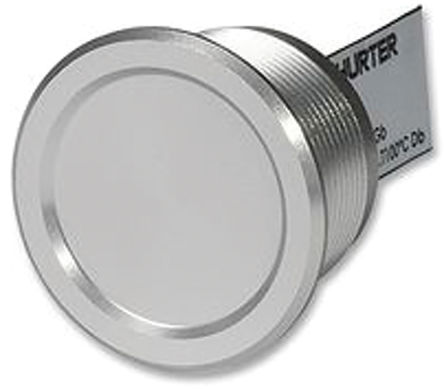 Schurter - 1241.2495.8 - IP67 Ȼɫ  ѹ翪, 40 mA, , -20  +60C		