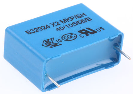 EPCOS - B32924C3155M - EPCOS B32924 ϵ 1.5F ۱ϩ (PP) B32924C3155M, 20%, 305 V , ͨ		