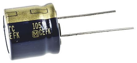 Panasonic - EEUFK1A272S - Panasonic FK  ϵ 10 V ֱ 2700F ͨ  EEUFK1A272S, 20%ݲ, +105C		