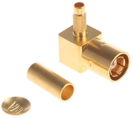 TE Connectivity - 414002-1 - TE Connectivity 50 ֱ °װ SMB  ͷ 414002-1, ͭо, ѹӶ˽		