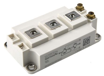 Semikron - SKM400GB066D - Semikron SKM400GB066D Nͨ IGBT ģ, ˫, 500 A, Vce=600 V, 7 SEMITRANS3װ		
