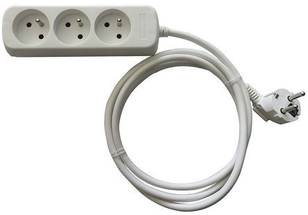 RS Pro - FX3N-4M - RS Pro ɫ 3  Դ ߰ FX3N-4M, ʽ, 4m , 16A, 230 V 		