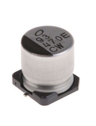 Nichicon - UCW1E471MNL1GS - Nichicon CW ϵ 25 V ֱ 470F SMD  UCW1E471MNL1GS, 20%ݲ, +105C		