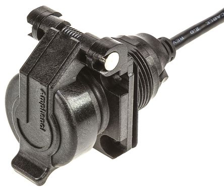 Amphenol - USBAPSCC2205A - Amphenol USB-A ϵ IP67 ۺ η USB D USBAPSCC2205A, Ապ		