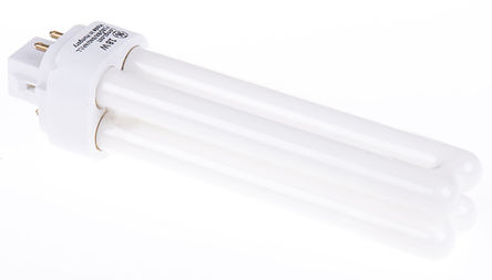 GE - 12870 - GE 18 W Ǽʽӫ 12870, 4000K, ɫ, G24q-2		