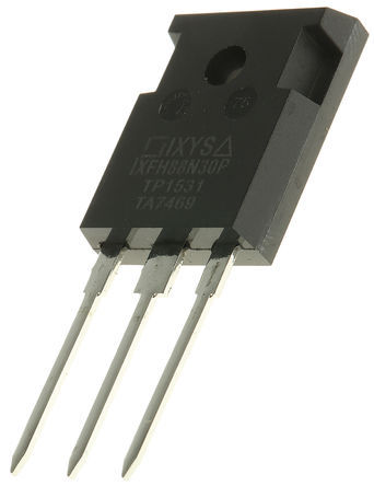 IXYS - IXFH88N30P - IXYS HiperFET, Polar ϵ Si N MOSFET IXFH88N30P, 88 A, Vds=300 V, 3 TO-247װ		