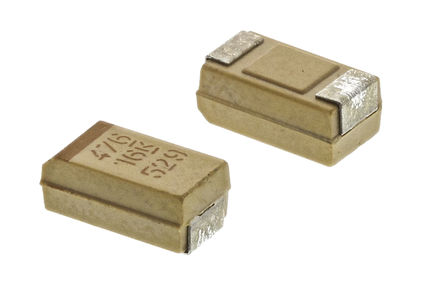 KEMET - T491C476K016AT - KEMET T491 ϵ 47F 10% SMD  T491C476K016AT, 16 V ֱ, C װ, 1.2 ESR, +125C		