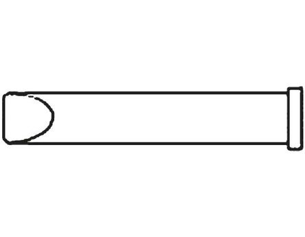 Weller - T0054470799 - Weller XT ϵ XT E, 5.9 x 1.2 mm ֱ ͷ, ʹWP120 ӱ		