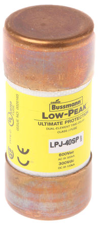 Cooper Bussmann - LPJ-40SP - Cooper Bussmann T۶ٶ 40A ʽ۶ LPJ-40SP, 1.06 x 2.38in		