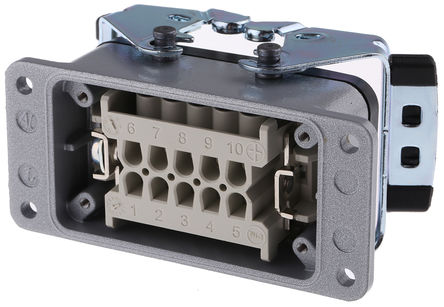 Epic Contact - 10032000+10193000 - Epic Contact H-BE ϵ 10   RJ45-Rangierfeld ׼ 10032000+10193000, PG16 Ƴߴ, 16A, 440 V 		