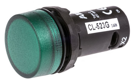ABB - 1SFA619402R5232 - CL-523G - ABB Compact ϵ ɫ LED ָʾ 1SFA619402R5232 - CL-523G, 22mmֱ, IP69K		