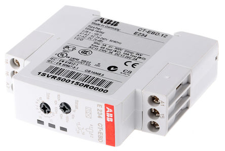 ABB - 1SVR500150R0000 - ABB  ʱ̵ 1SVR500150R0000, 0.05 s  100 h, ˫, 1, SPDT, 24  240 V 24  48 V ֱ		