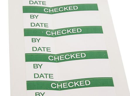 RS Pro - TLB8003A8 - RS Pro TLB8003A8 140װ Ԥӡճǩ, 38mm, 15mm Checked		