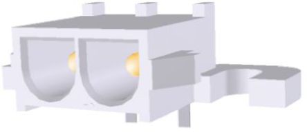 TE Connectivity - 3-350942-0 - TE Connectivity Universal MATE-N-LOK ϵ�� 2· 6.35mm�ھ� ֱ�� PCB ���� 3-350942-0, ���Ӷ˽�, 19A, ͨ��		