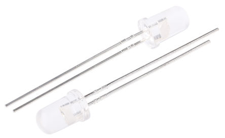 Broadcom - HLMP-EH30-MQ000 - Broadcom Ⱥɫ (615 nm ) LED HLMP-EH30-MQ000, 1.94 V, 30ӽ 5mm (T-1 3/4) ͨ		