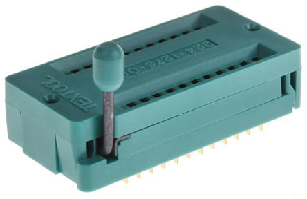 3M - 224-1275-00-0602J - 3M Textool ϵ 24 · 2.54mm ھ ͨ ʽ ZIF IC DIP  224-1275-00-0602J, 1A		