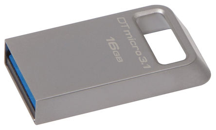 Kingston - DTMC3/16GB - Kingston DataTraveler Micro 16 GB USB 3.1 U DTMC3/16GB		