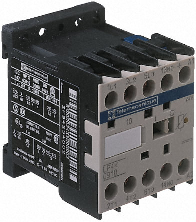 Schneider Electric - LP4K0901BW3 - Schneider Electric TeSys K LP4K ϵ Ӵ LP4K0901BW3, 3 , 9 A, 24 V ֱȦ		