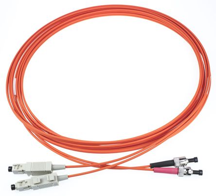 COMMSCOPE - 5349567-5 - COMMSCOPE 5m ɫ ˵ 5349567-5,  A: SC,  B: ST, ģ OM2 SC		