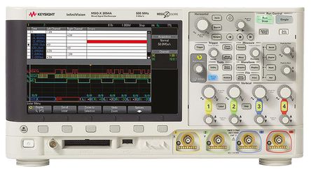 Keysight Technologies - MSOX3054A - Keysight Technologies InfiniiVision 3000 X ϵ 500MHz źʾ MSOX3054A, 4 ģͨ, 16 ͨ, ɫ		