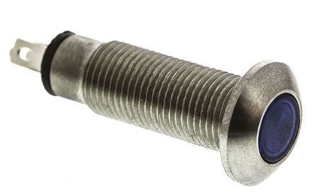 Marl - 534-930-63 - Marl 534-930-63 7 mm  ɫ LED ָʾ, ƬӶ, 8.1mmװ׳ߴ, 12  28 V /ֱ		