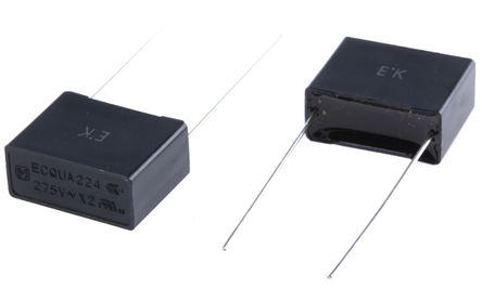 Panasonic - ECQUAAF224K - Panasonic ECQUA ϵ 220nF ۱ϩ (PP) ECQUAAF224K, 10%, 275 V , ͨ		