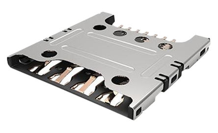 TE Connectivity - 2199337-5 - TE Connectivity 2.54mmھ 8 ֱ ĸ SMT Micro SIM  2199337-5, Ӷ˽		