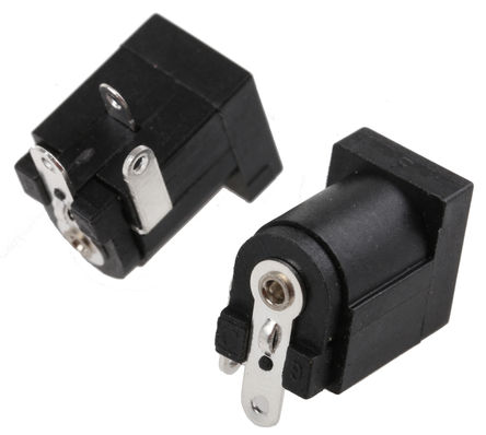 RS Pro - FC681465 - RS Pro ɫ 2.1 mm2.5 mm ĸ  FC681465,  ͭͭͭо, 5A, 12 V ֱ		