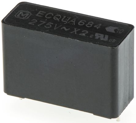 Panasonic - ECQUAAF684KA - Panasonic ECQUA ϵ 680nF ۱ϩ (PP) ECQUAAF684KA, 10%, 275 V , ͨ		