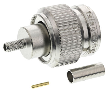 Telegartner - J01010A0039 - Telegartner J01010A0039 50 °װ ֱ TNC ͷ, ѹӶ˽, RG174/U, RG188 A/U, RG316/U		