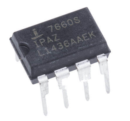 Intersil - ICL7660SIPAZ - Intersil ICL7660SIPAZ ࣬ѹ ɱ, -12  -1.5 V1.5  22.8 V, 8 PDIPװ		