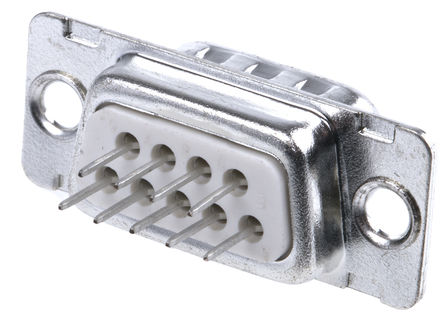 Amphenol FCI - DE09P364TXLF - Amphenol FCI D ϵ 2.74mm ھ 9 · ͨװװ PCB D-sub  ͷ DE09P364TXLF		