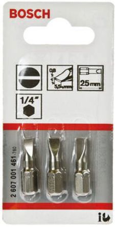 Bosch - 2607001461 - Bosch 3װ 0.8 x 5.5 mm ˿ͷ 2607001461, һֵͷ		