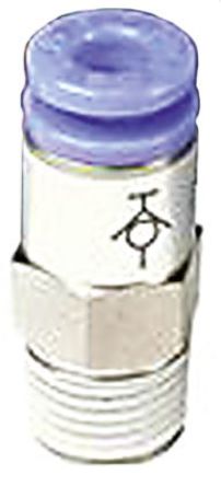 SMC - KCH10-02S - SMC KC ϵ KCH10-02S ͭ , R 1/4 , ʽ 10 mm, -5  +60C		