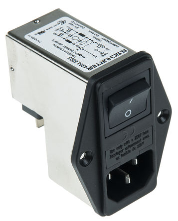 Schurter - 4304.4003 - Schurter 尲װ C14 IEC ˲ ͷ 4304.4003, 4A, 250 V 		
