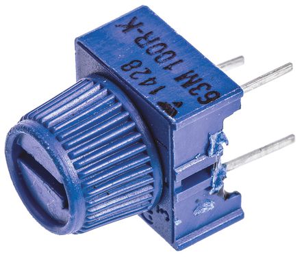 Vishay - M63M101KB30T607 - Vishay 63M-T607 ϵ ͨ ΢ M63M101KB30T607, Ӷ, 100 10%, 1/2W, 100ppm/C		