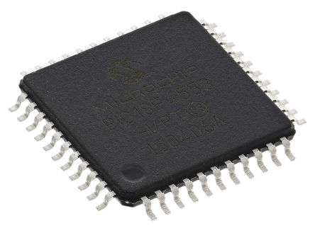 Microchip - PIC18F4553-I/PT - Microchip PIC18F ϵ 8 bit PIC MCU PIC18F4553-I/PT, 48MHz, 32 kB256 B ROM , 2048 B RAM, 1xUSB, TQFP-44		