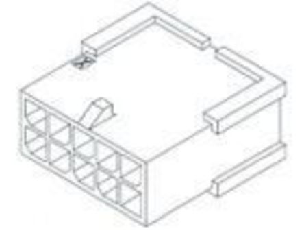 TE Connectivity - 794616-4 - TE Connectivity Micro MATE-N-LOK ϵ 3mm ھ 2  4 ·  ѹ 794616-4		