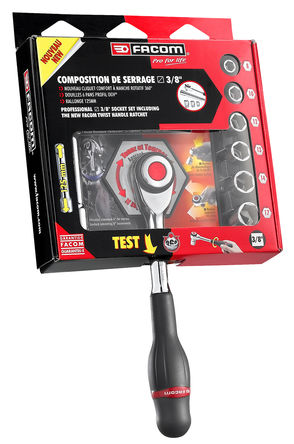 Facom - J.360PACK - Facom J.360PACK 8װ 3/8 in εͷ Ͳ׼		