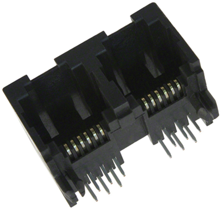Molex - 43814-6621 - Molex 6P6C· ֱ ͨ RJ11  43814-6621, ͭо		