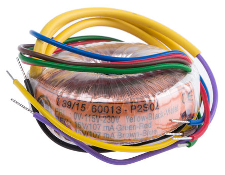 Nuvotem Talema - 60013 - Nuvotem Talema 3.2VA 2 αѹ 60013, 2 x 15V acμѹ, 42.5 (Dia.) x 18mm		