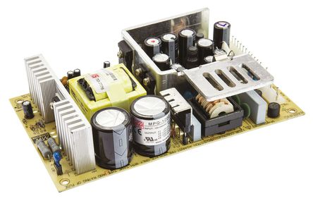 Mean Well - MPQ-120D - Mean Well 120W 4 ǶʽģʽԴ SMPS MPQ-120D, 127  370 V dc, 90  264 V ac, 5 V dc, 24 V dc, 12 V dc		