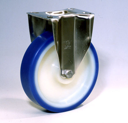 LAG - 35327 - Fixed Castor, Plate, 200mm Dia, 370kg		