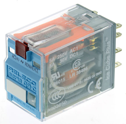 Releco - C9-R21 / AC 24 V - Releco C9-R21 / AC 24 V ˫˫ PCB װ ̵, 24V ac		