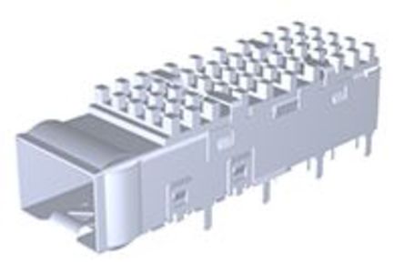 TE Connectivity - 2007464-1 - TE Connectivity 2007464 ϵ  ֱ SFP+  2007464-1, ѹװ ˽, 14.5 x 48.7 x 13.5mm		