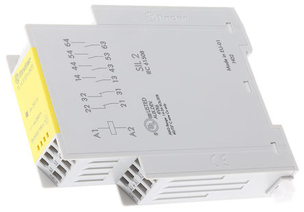 Finder - 7S.16.9.024.0420 - Finder 7S.16.9.024.0420 4 /2  DIN Rail Ǳ̵, 6 A, 24V dc		