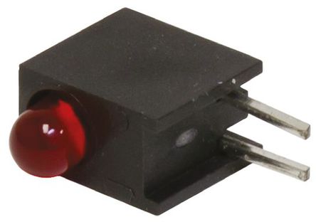 Bivar - H101CHD - Bivar H101CHD ɫ ֱ LED ָʾ, 40, 1 LED, 2.8 V, ͨװװ		